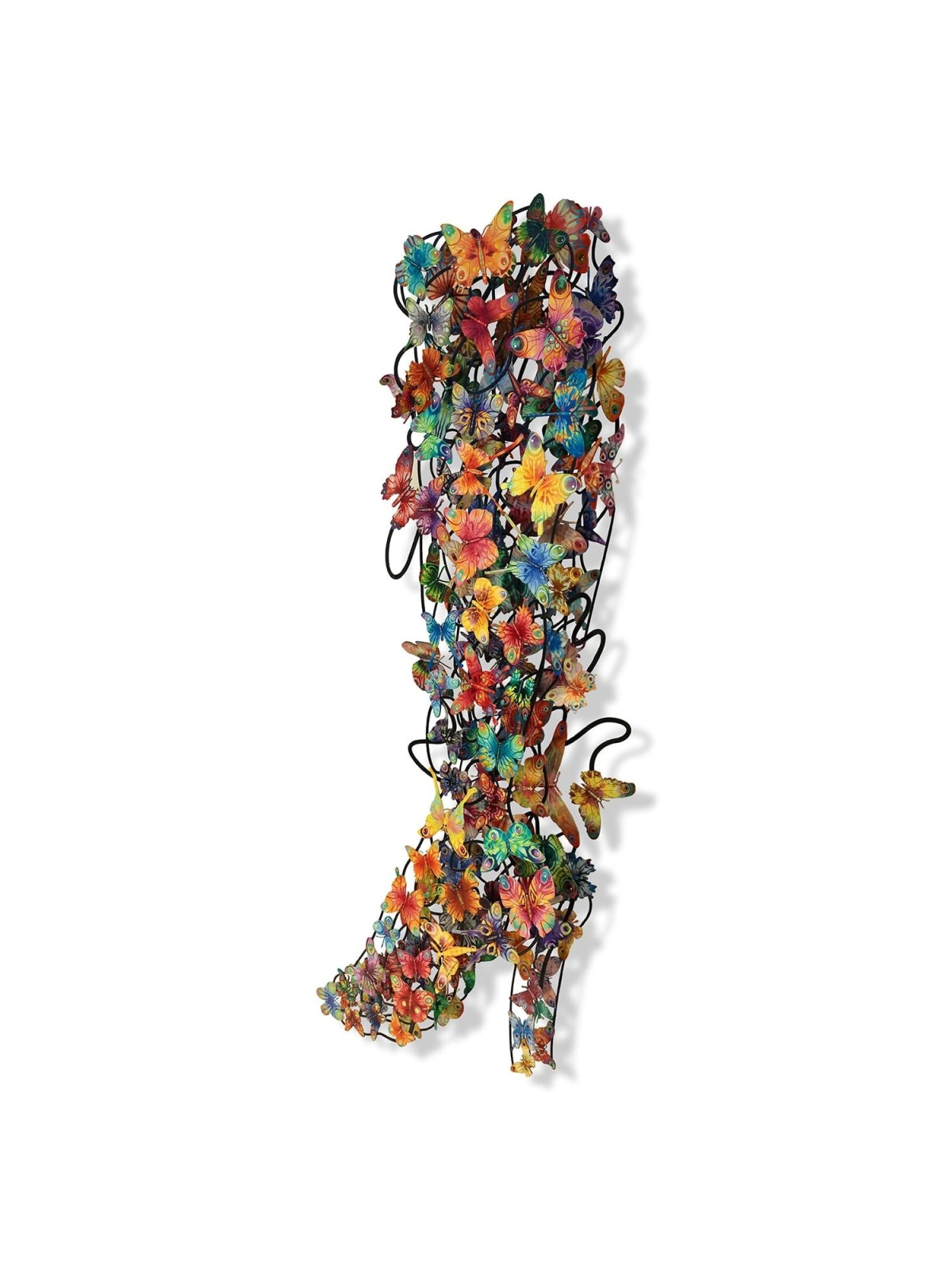 Elegance: David Gerstein Hand Painted Limited Edition Wall Sculpture